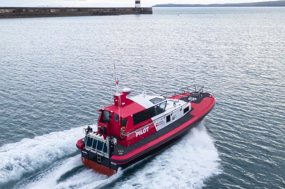 fenders for Pilot boat Belfast Harbour