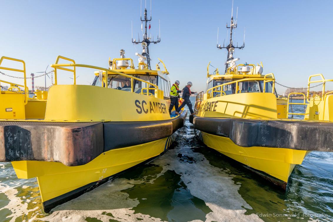 Fender system for Sima Charters - SC Amber windfarm support vessel.