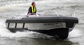 Light weight fender system for Stormer Marine's Rescue75 Outboard workboat.