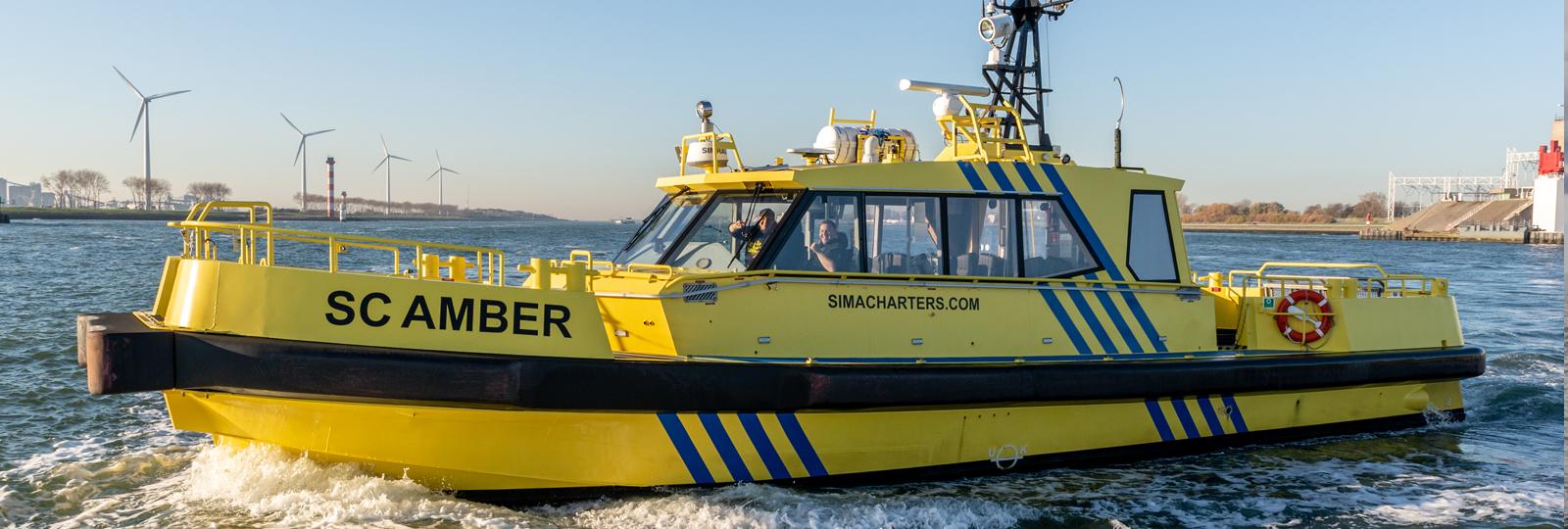 windfarm support  - Sima Charters - SC Amber